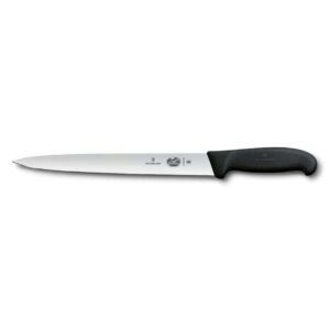 Нож для нарезки Victorinox Fibrox 25 см черная ручка posuda moskow