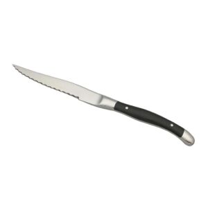 Нож для стейка Paris P L Proff Cuisine 23.5 см черный posuda moskow