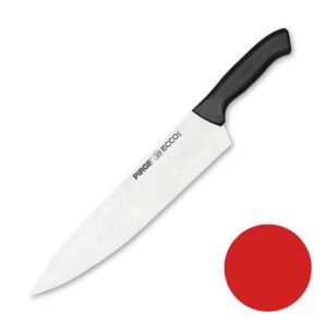 Нож поварской Pirge 30 см красная ручка posuda moskow