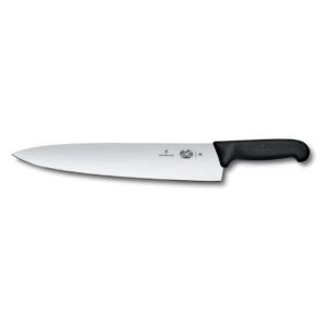 Нож поварской Victorinox Fibrox 31 см ручка черная posuda moskow