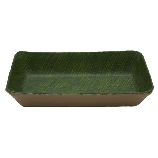 Салатник Green Banana Leaf P L Proff Cuisine 1100 мл 26.5x16.2x6.2 см прямоуг posuda moskow