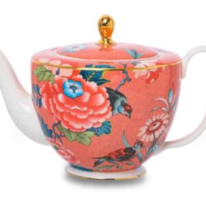 Чайник Wedgwood Пионы 1.2 л коралловый