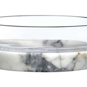 Чаша для закусок Nude Glass Прохлада 15x6 см мрамор
