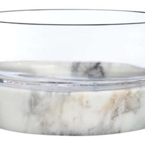 Чаша для закусок Nude Glass Прохлада 9x5.5 см мрамор