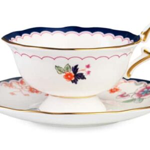 Чашка чайная с блюдцем Wedgwood Wonderlust Цветущий жасмин 140 мл