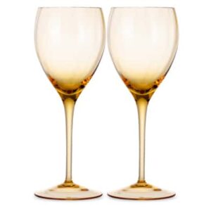 Набор бокалов для белого вина Moser Оптик 250 мл 2 шт топаз