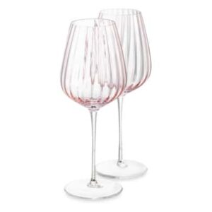 Набор бокалов для белого вина Nude Glass Round Up Dusty Rose 350 мл 2 шт розов