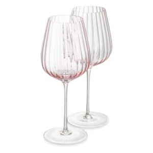 Набор бокалов для красного вина Nude Glass Round Up Dusty Rose 500 мл 2 шт роз