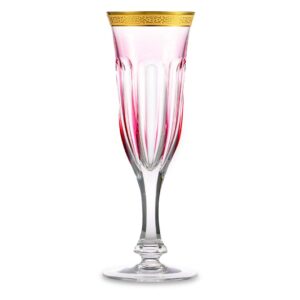 Набор фужеров для шампанского Moser Леди Гамильтон 140 мл 2 шт розовый
