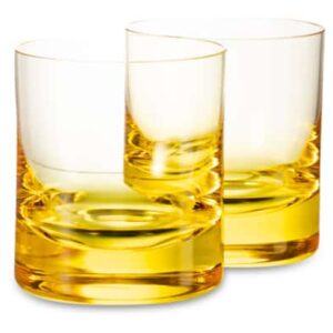 Набор стаканов для виски Moser Виски сет 370 мл 2 шт желтый