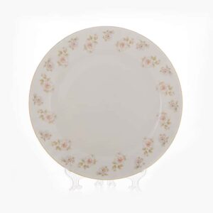 Блюдо Bavarian Porcelain Цветы Рельеф золото 32 см posuda-moskow