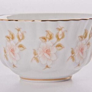 Набор бульонниц Bavarian Porcelain Цветы Рельеф 0