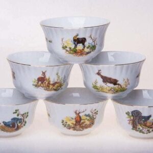 Набор бульонниц Bavarian Porcelain Охота 0