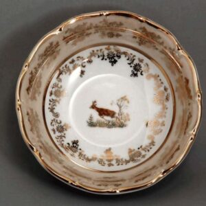 Набор салатников Bavarian Porcelain Охота медовая 13 см posuda-moskow