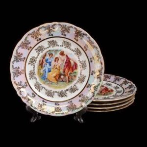 Набор тарелок Bavarian Porcelain Мадонна 19 см posuda-moskow