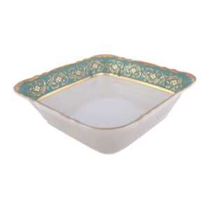 Салатник квадратный Bavarian Porcelain Декор 2768 21 см posuda-moskow