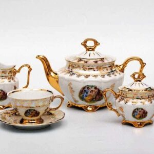 Сервиз чайный Bavarian Porcelain Мадонна 6 пер 15 пр posuda-moskow