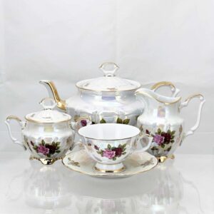 Сервиз чайный Bavarian Porcelain Роза 6 пер 15 пр posuda-moskow