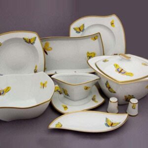 Сервиз столовый Bavarian Porcelain Бабочки Софт 6 пер 26 пр posuda-moskow