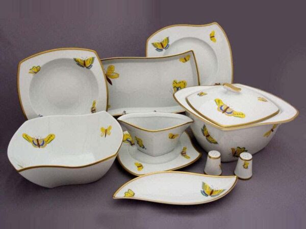 Сервиз столовый Bavarian Porcelain Бабочки Софт 6 пер 26 пр posuda-moskow