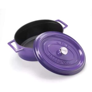 Кастрюля с крышкой Lava Majolica Aubergine 3,91 л 27 см without Sable 2