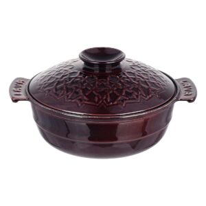 Кастрюля с крышкой Lava Majolica Aubergine 4,35 л 26 см 2