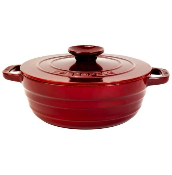 Кастрюля с крышкой Lava Majolica Red 5,2 л 28 см 2