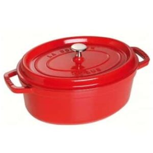 Кокот овальный Staub 29 см 4,25 л вишневый 2