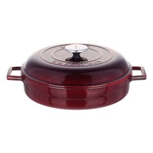 Сотейник с крышкой Lava Majolica Red 3,51 л 28 см 2