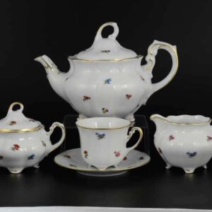 Чайный сервиз Royal Porcelain Болеро Мелкие цветы 6 пер 17 пр posuda moskow