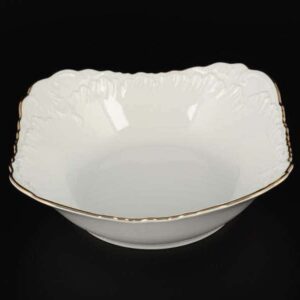 Набор салатников Royal Czech Porcelain Рококо Отводка золото 19 см posuda moskow