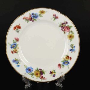 Набор тарелок Royal Czech Porcelain Болеро Весенний букет 19 см posuda moskow