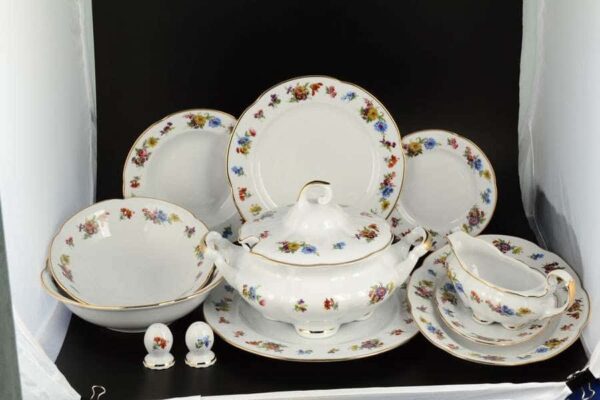 Столовый сервиз Royal Czech Porcelain Болеро Весенний букет 6 пер 28 пр posuda moskow